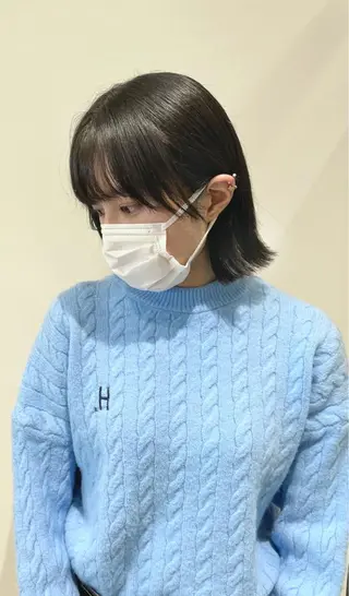 ミディアム 【美容室が苦手な方 専問美容室】MIHOのヘアスタイル