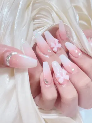 ネイル candy nail 韓国風ワンホンネイルのネイルデザイン