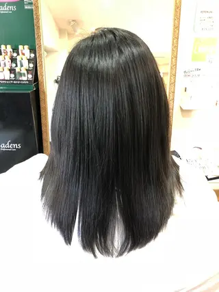 セミロング 徳永 吉史のヘアスタイル