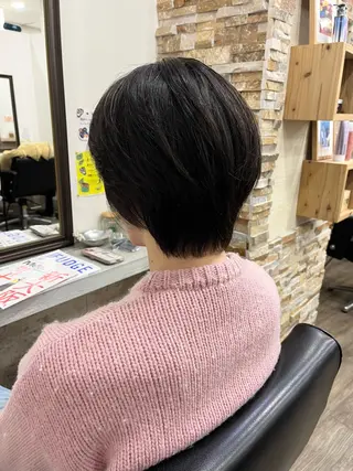 ミディアム 薮内 香保里のヘアスタイル