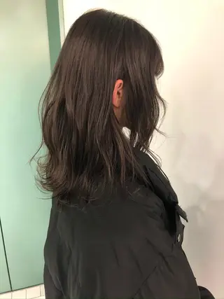 ミディアム カラー 髪質改善、パーマ◎ TSUBASAのヘアスタイル