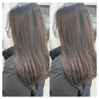 ロング カラー 村山 茉衣のヘアスタイル