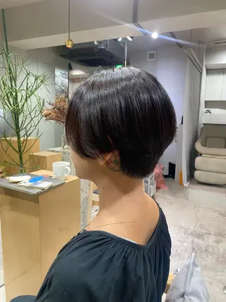 ショート es Hair Make Space所属・KAREN／ 武蔵小山/自由が丘のヘアスタイル