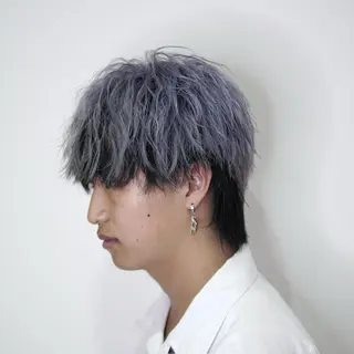 ミディアム カラー メンズ メンズ/心斎橋 /韓流/藤本理希のヘアスタイル