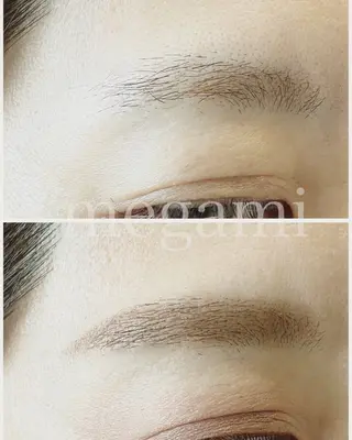 アイブロウ eyelash目髪 瓢箪山店のマツエク・マツパデザイン