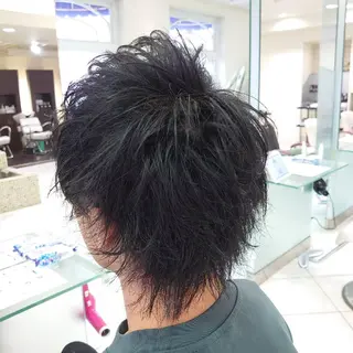 ショート ヘアアレンジ メンズ 大卒美容師  一ノ瀬 凌のヘアスタイル