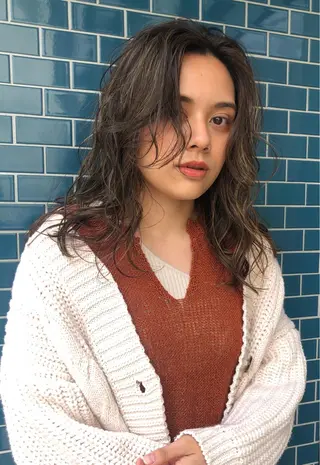 セミロング bococa りんのヘアスタイル