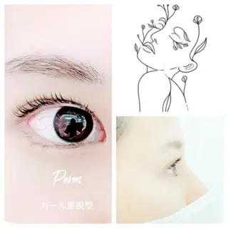 マツエク・マツパ midori🫧 Mizorogiのマツエク・マツパデザイン