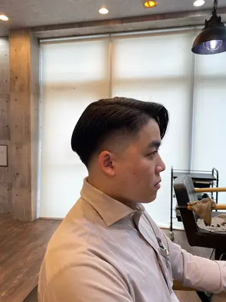 ショート メンズ 居原 凜太郎のヘアスタイル