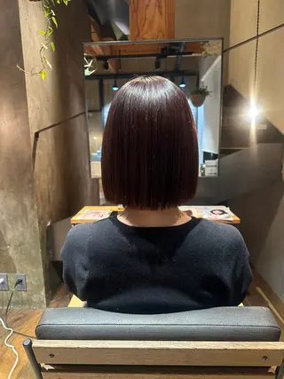 ミディアム arbos/鳳美容室 /risaのヘアスタイル