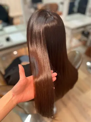 ロング カラー limit 康成/カラー縮毛矯正のヘアスタイル
