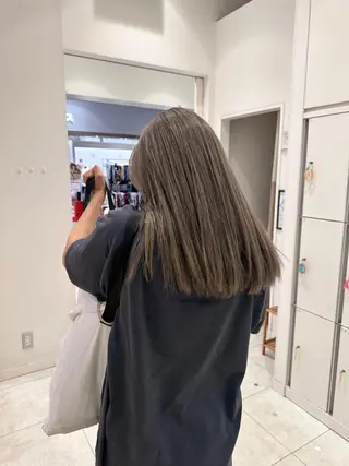 ロング カラー GOAT_茅ヶ崎 キシ サクラのヘアスタイル