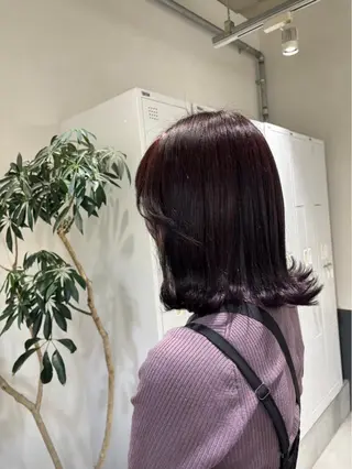 ミディアム .sayo/ Rubik's江坂のヘアスタイル