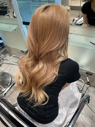 ロング 銀座/オリーブ/ 透明感カラー✨りくのヘアスタイル