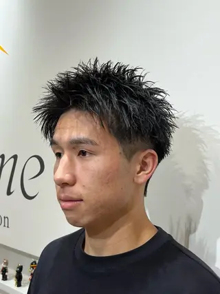 ショート メンズ ⚡️メンズ特化美容師 ⭐️小倉大和⭐️のヘアスタイル