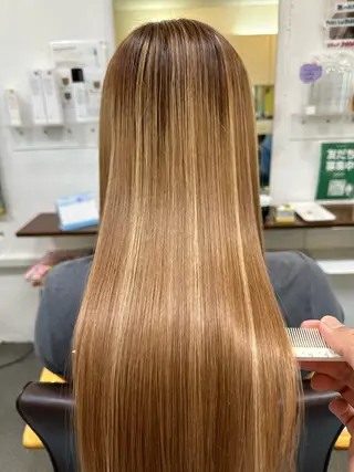 ロング 【髪質改善】に特化 オリーブオイルクラブのヘアスタイル