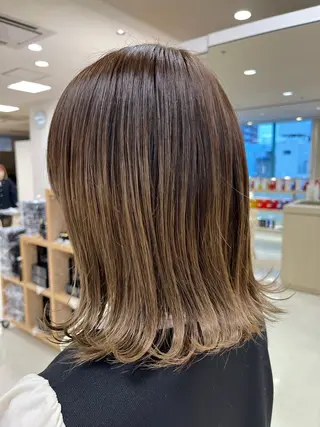 ショート 髪質改善/縮毛矯正/ 暖色カラー💫のヘアスタイル