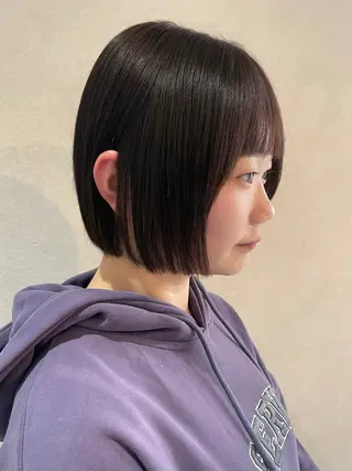 ショート INCE HAIR京都四条大宮所属・似合わせカット/ 顔周り/Marinaのヘアスタイル