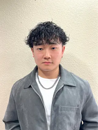 パーマ メンズ 茅ヶ崎パーマ特化/ スパイラル/ハルキのヘアスタイル