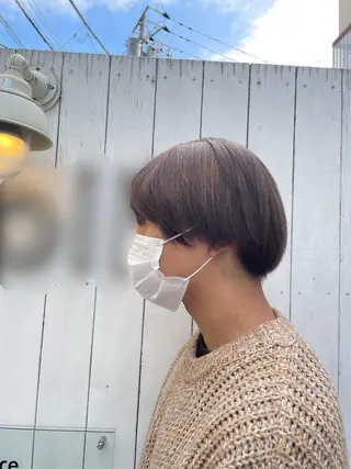 カラー TELA HAIR 瑞江店所属・髪質改善✨透明感 片塩のヘアスタイル