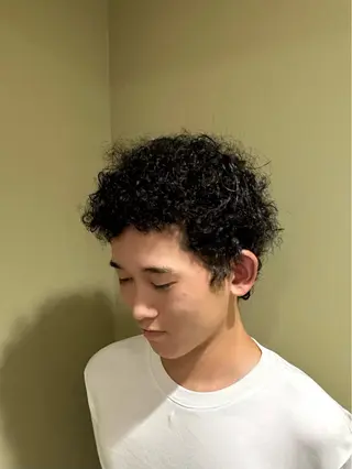 パーマ メンズ パーマモデル募集 iroha🪼のヘアスタイル