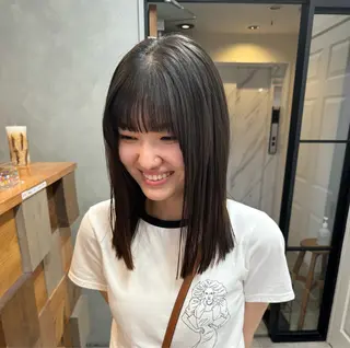 ミディアム 透明感カラー ☆akoのヘアスタイル