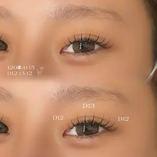 マツエク・マツパ ishino yuzukiのマツエク・マツパデザイン