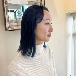 ミディアム 柳川沙羅 🌿透明感カラーのヘアスタイル