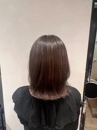 ミディアム 髙橋 秀果のヘアスタイル