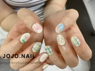 ネイル JOJONail池袋店所属・🫧てんぷら kiki🌙のネイルデザイン