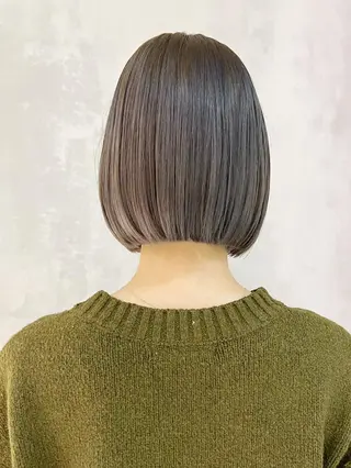 カラー ミディアム ITbyALBUM 松戸のヘアスタイル