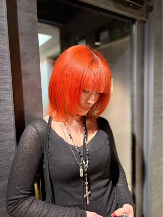 カラー 🐺新宿manabu プルエクステ🐺のヘアスタイル