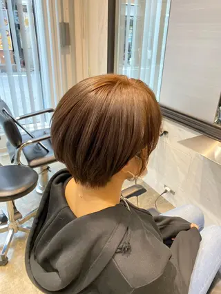 ショート カラー 増子 祐太朗のヘアスタイル