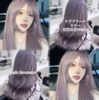 ロング 韓国ガーリー🤍ハイ トーン🤍Ayanaのヘアスタイル