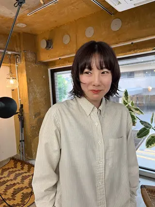 ショート カラー gattaca cocoroのヘアスタイル