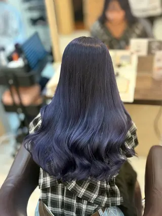 ロング カラー 🎀透明感カラー 🐈ナズナのヘアスタイル