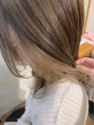 ミディアム カラー HairRoom辻堂 Yuyama🕊のヘアスタイル