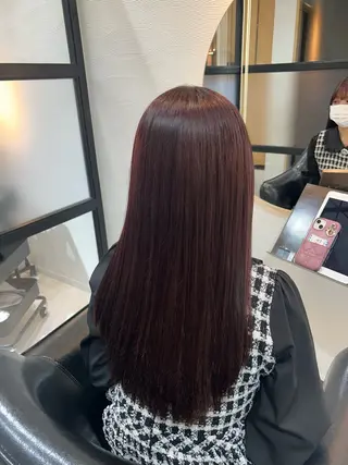 ロング カラー 🤍透明感/韓国風 🤍サクラギヒトミのヘアスタイル