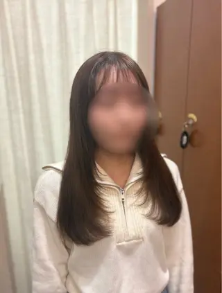 ロング カラー 🎀透明感カラー 🐈ナズナのヘアスタイル