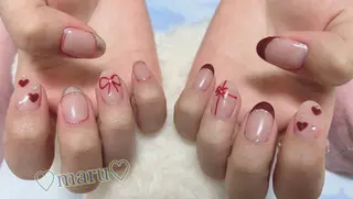 ネイル まるみ ♡のネイルデザイン