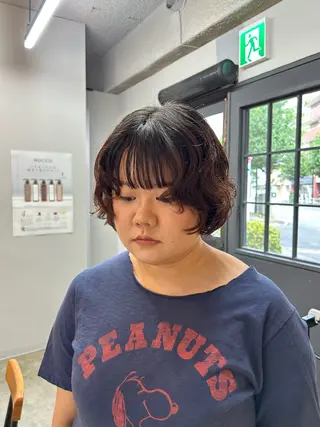ショート パーマ ROCCOeast Rukaのヘアスタイル