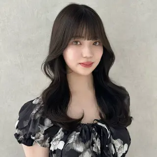 セミロング カラー パーマ ヘアアレンジ FERiCIA.  表参道所属・レイヤーカット 🪄吉野翔悟のヘアスタイル