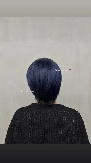 ショート カラー メンズ 🫧 柏 / みはる / モデル募集中 ♡のヘアスタイル