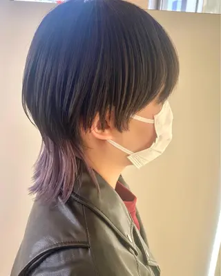 ショート カラー メンズ ✴︎ヒラガカナ✴︎ ECLAT HAIRのヘアスタイル