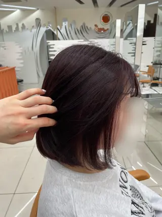 ミディアム カラー 【当日予約OK】 メンズカット かなのヘアスタイル