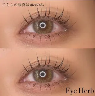 マツエク・マツパ 🌿EYE herb 《mina》のマツエク・マツパデザイン