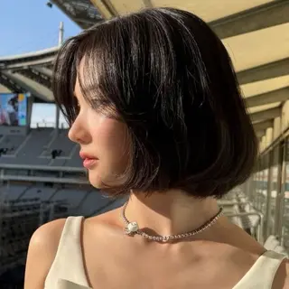 ショート ヒガセ コハのヘアスタイル