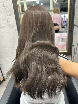 ロング カラー ヘアアレンジ 久米 治仁のヘアスタイル