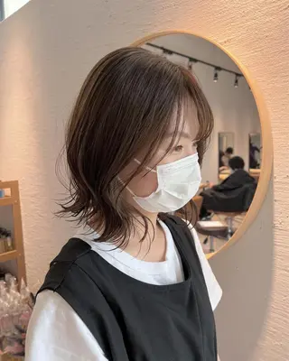 ミディアム mai 🌷のヘアスタイル
