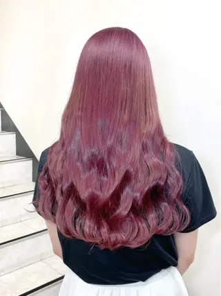 ロング ブリーチ／ ダブルカラー／ＲＹＯのヘアスタイル